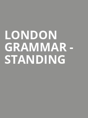 London Grammar - Standing at Eventim Hammersmith Apollo